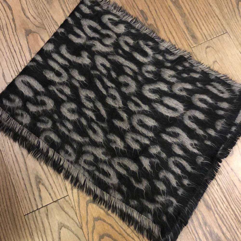 Animal print scarf